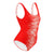 SKISTO Red One-Piece Swimsuit S22